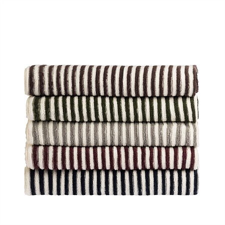 Fieldcrest Remmy Stripe Bath Sheet 500gsm