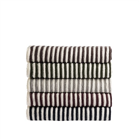 Fieldcrest Remmy Stripe Bath Towel 500gsm 