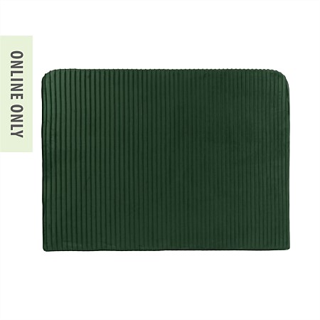 Design Republique Emerald Pleated Velvet Headboard King/Super King 