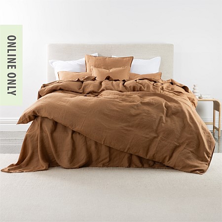 Ecoanthology 100% French Flax Linen Duvet Cover Set