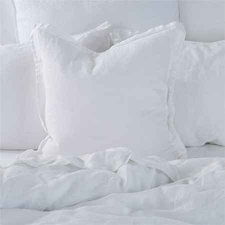 Ecoanthology 100% French Flax Linen Feather Fill Cushion