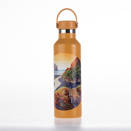 Design Plus Kiwiana Drink Bottle Piha Golden Tones 0.7L