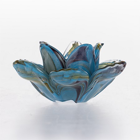 Gracious Living Bodega Glass Tealight Holder