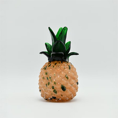 Gracious Living Etoile Glass Pineapple Decor Small