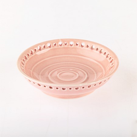 Marlo Kayla Pink Trinket Plate