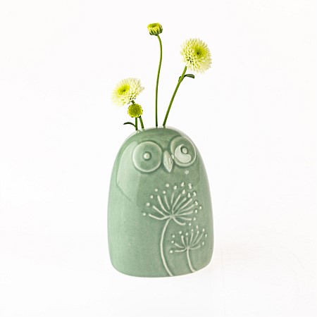 Marlo Kayla Green Owl Ornament