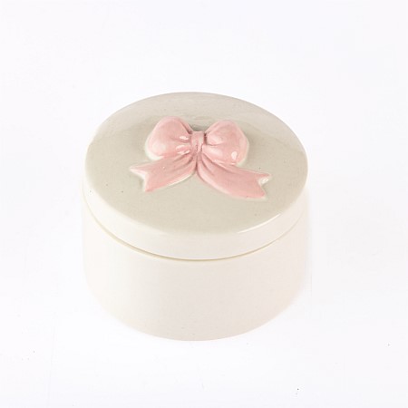 Marlo Kayla Pink Bow Jewellery Box Large