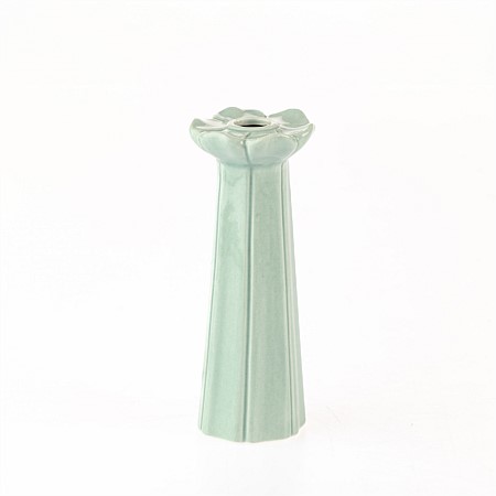 Marlo Kayla Tall Petal Vase Green