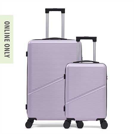 bb&b Travel Teller 2 Piece Luggage Set Lilac 