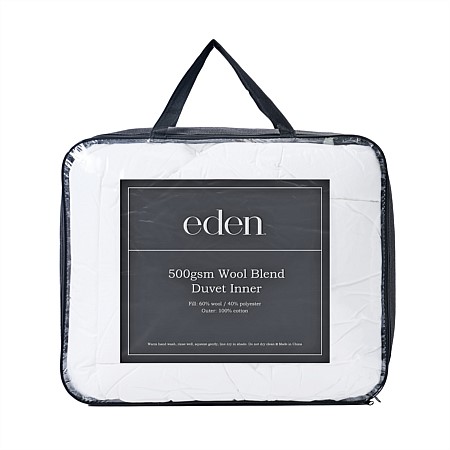 Eden 500gsm Wool Blend Duvet Inner