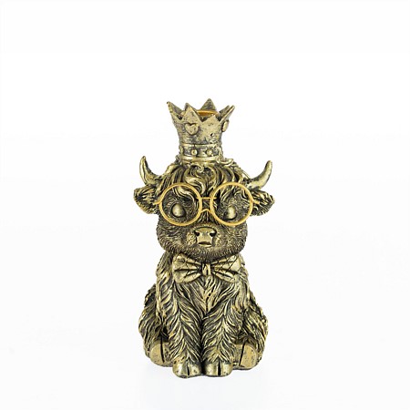 Design Republique Highland Cow Candleholder