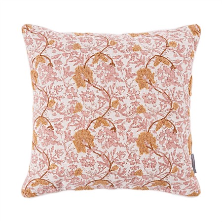Design Republique Camila Floral Cushion Honey