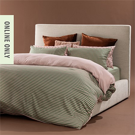 Marlo Mia Stripe Duvet Cover Set
