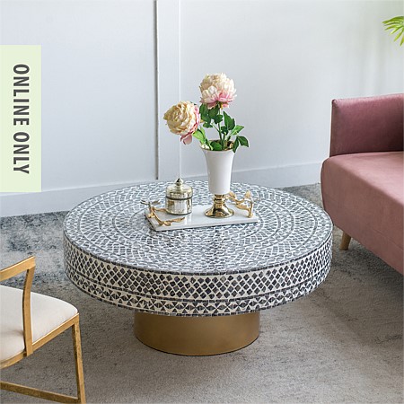 Design Republique Capiz Inlay Coffee Table