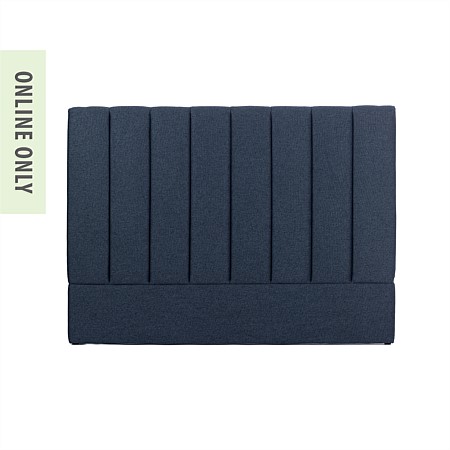 Design Republique Olivia Headboard Deep Denim Queen