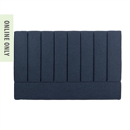 Design Republique Olivia Headboard Deep Denim Super King