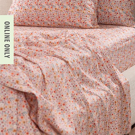 Marlo Mia Floral Flat Sheet