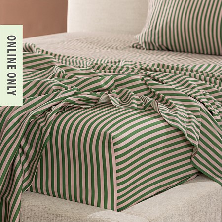 Marlo Mia Stripe Fitted Sheet 