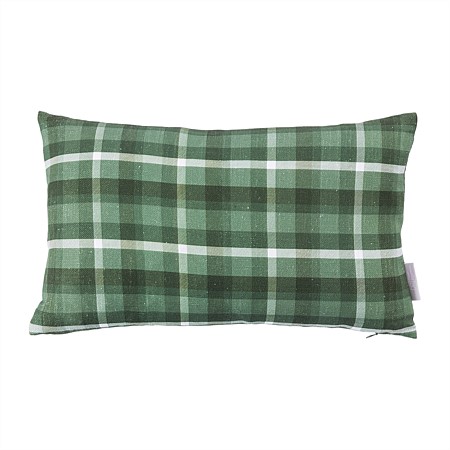 Design Republique Green Check Cushion 