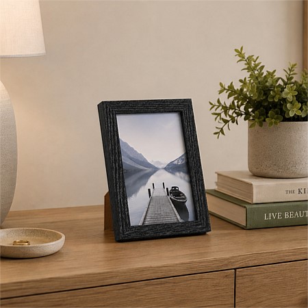 Home Co. Quinn 4x6 Small Photo Frame Black