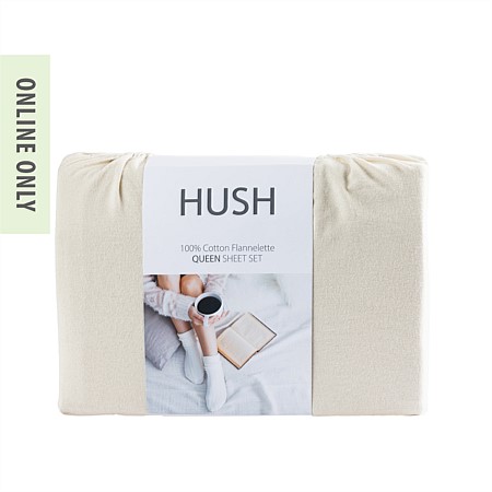 Hush Cotton Flannelette Sheet Set