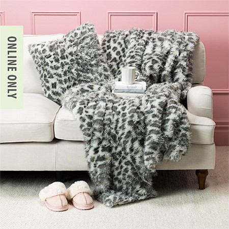 Marlo Mia Blanket & Cushion Pack Grey