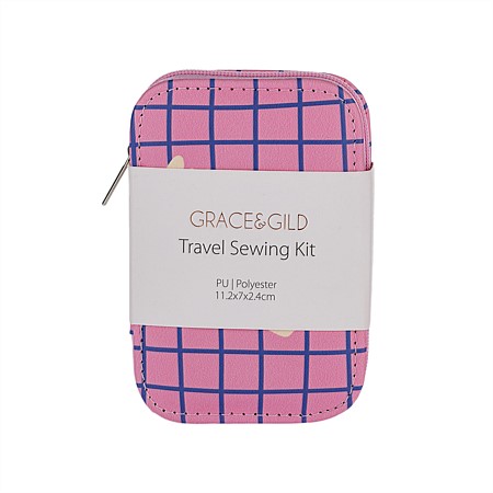 Grace & Gild Travel Sewing Kit Hand Heart